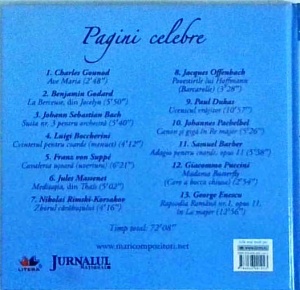 Mari compozitori, volumul 40: Pagini celebre (cu CD) - Img 2