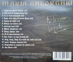 Maria Gheorghiu – Pe la case luminate (2 CD) - Img 2