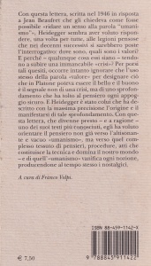 Martin Heidegger - Lettera sull'«Umanismo» - Img 2