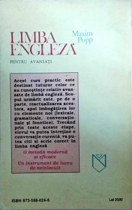 Maxim Popp - Limba engleza pentru avansati - Img 2