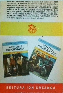 Mihail Sadoveanu - Nada Florilor - Img 2
