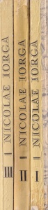 Nicolae Iorga - O viata de om, asa cum a fost, 3 volume