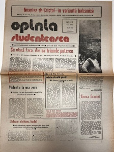 Opinia Studenteasca, nr. 30, iulie 1990