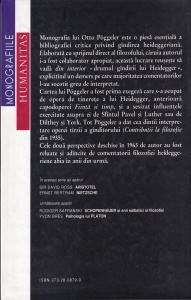 Otto Poggeler - Drumul gandirii lui Heidegger - Img 2