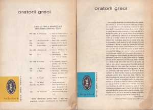 Pagini alese din oratorii greci, 2 volume - Img 2