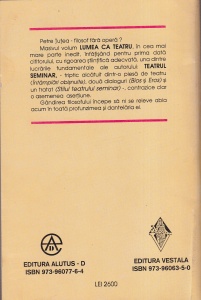 Petre Tutea - Lumea ca teatru - Img 2