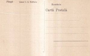 Pitesti. Liceul I. C. Bratianu (necirculata) - Img 2