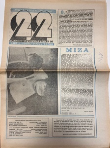Revista 22, nr. 15, 27 aprilie 1990