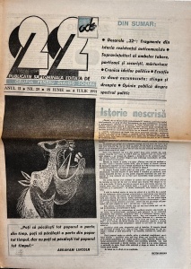 Revista 22, nr. 25, 28 iunie-4 iulie 1991