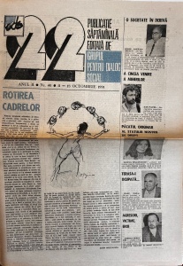 Revista 22, nr. 40, 11-18 octombrie 1991