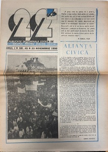 Revista 22, nr. 45, 23 noiembrie 1990