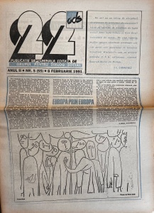 Revista 22, nr. 5, 8 februarie 1991