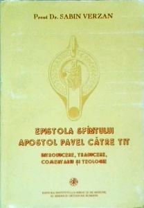 Sabin Verzan - Epistola Sfantului Apostol Pavel catre Tit