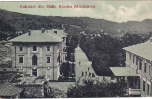 Salutari din Baile Sarata Monteoru (circulata 1913)