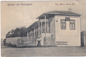 Salutari din Techirghiol. Vila Maria, Caron Fili (necirculata, circa 1910)