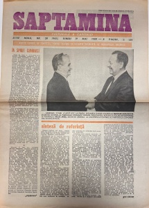 Saptamana, nr. 20, 19 mai 1989