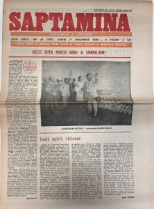 Saptamana, nr. 46, 17 noiembrie 1989