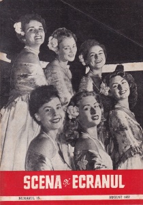 Scena si ecranul, nr. 15, august 1957