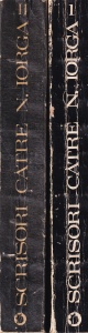 Scrisori catre N. Iorga, 2 volume