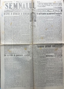 Semnalul. Cotidian independent al democratiei romanesti, nr. 1819, 1 iunie 1948
