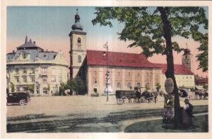 Sibiu. Piata Regele Ferdinand (necirculata)