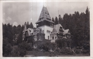 Sinaia. Castelul Pelisor (circulata 1935)