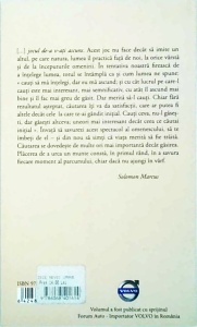 Solomon Marcus - Zece nevoi umane - Img 2
