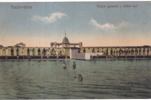 Techir-Ghiol. Vedere generala a bailor reci (circulata 1926)