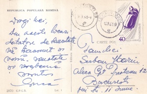 Techirghiol. Pe malul lacului (circulata 1961) - Img 2