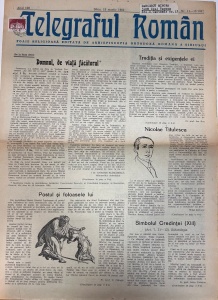 Telegraful roman, nr. 11-12, martie 1982. Foaie religioasa editata de Arhiepiscopia Ortodoxa Romana a Sibiului