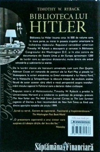 Timothy W. Ryback - Biblioteca lui Hitler. Cartile care i-au format personalitatea - Img 2