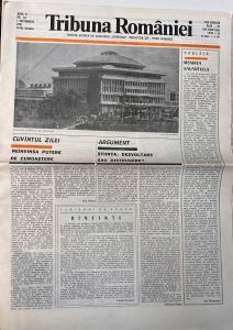 Tribuna Romaniei, nr. 212, 1 septembrie 1981