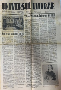 Universul Literar, anul LII, nr. 2, 20 ianuarie 1943
