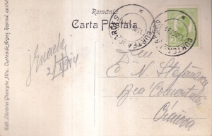 Valea Argesului. Ruinele Cetatei lui Vlad Tepes (circulata 1914) - Img 2
