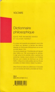 Voltaire - Dictionnaire philosophique - Img 2