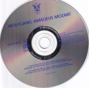 W.A. Mozart - Serenades No. 5-7, 9, 13 "A Little Night Music" (3 CD) - Img 4