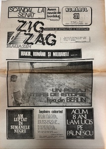 Zig Zag Magazin, nr. 31, 9-15 octombrie 1990