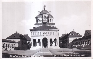 Alba Iulia: Biserica de incoronare (1935, necirculata)