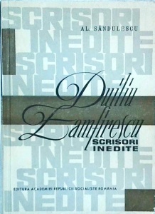 Alexandru Sandulescu - Duiliu Zamfirescu. Scrisori inedite