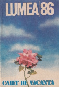 Almanah Lumea 1986. Caiet de vacanta