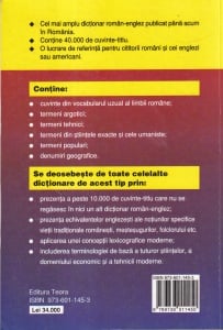 Andrei Bantas - Dictionar Roman-Englez 40.000 cuvinte (2002) - Img 2