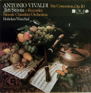 Antonio Vivaldi - Jiri Stivin, Slovak Chamber Orchestra, Bohdan Warchal. Six Concertos, Op. 10