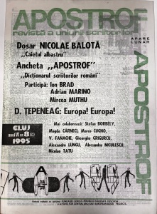 Apostrof, nr. 8, 1995