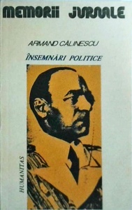 Armand Calinescu - Insemnari politice 1916-1939