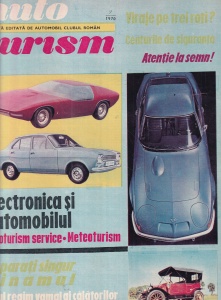 Autoturism. Revista editata de Automobil Clubul Roman, nr. 7, 1970