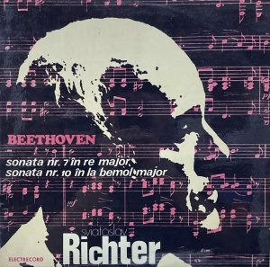 Beethoven - Sviatoslav Richter recital de pian. Sonata Nr. 7 in Re Major. Sonata Nr. 10 in La Bemol Major