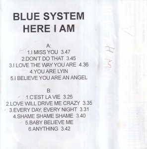 Blue System – Here I Am - Img 2
