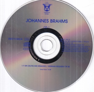 Brahms – German Requiem Op. 45. Vocal Works (3 CD) - Img 3