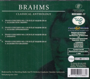 Brahms - Piano Concerto No. 2 In B Flat Major Op. 83 - Img 2