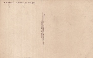 Bucuresti. Spitalul Coltea (necirculata) - Img 2